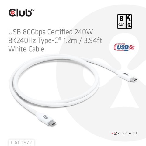 CLUB3D CAC-1572 kabel USB CLUB3D