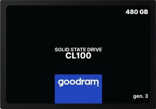 Goodram CL100 gen.3 480 GB 2.5" Serial ATA III 3D NAND Goodram