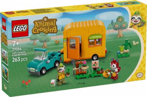 LEGO Klocki Animal Crossing 77054 Leif i jego karawan oraz sklep ogrodniczy