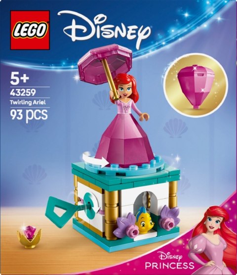 LEGO Klocki Disney 43259 Wirująca Arielka