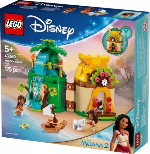 LEGO Klocki Disney 43260 Zabawy Vaiany na wyspie