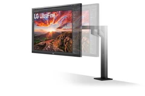 LG UltraFine Ergo LED display 68,6 cm (27") 3840 x 2160 px 4K Ultra HD Czarny LG