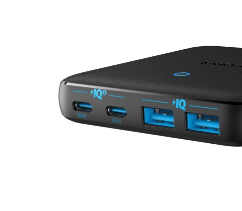 Anker 543 Powerport Atom III Uniwersalne Czarny Szybkie ładowanie Wewnętrzna Anker