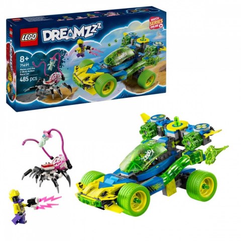 LEGO Klocki DREAMZzz 71491 Samochód wyścigowy Mateo i Z-Bloba