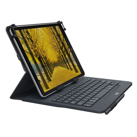 Logitech Universal Folio Czarny Bluetooth QWERTY Hiszpański Logitech