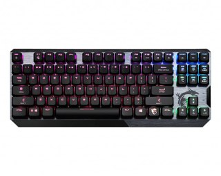 MSI Vigor GK50 Low Profile TKL klawiatura USB AZERTY Francuski Czarny MSI