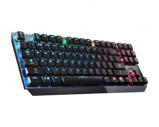 MSI Vigor GK50 Low Profile TKL klawiatura USB AZERTY Francuski Czarny MSI