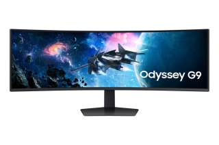 Samsung G95C monitor komputerowy 124,5 cm (49") 5120 x 1440 px Dual QHD LED Czarny Samsung