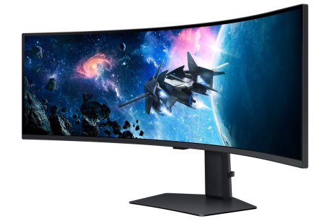 Samsung G95C monitor komputerowy 124,5 cm (49") 5120 x 1440 px Dual QHD LED Czarny Samsung