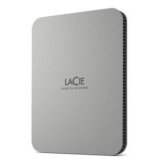 Seagate Lacie Mobile Drive zewnętrzny dysk twarde 4 TB USB Type-C 3.2 Gen 1 (3.1 Gen 1) Srebrny Seagate