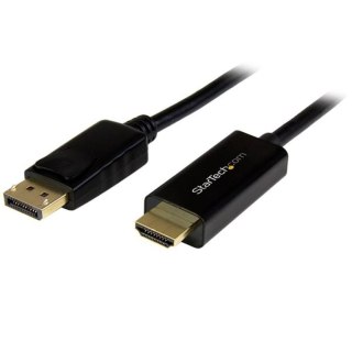 StarTech DP2HDMM5MB adapter kablowy 5 m DisplayPort HDMI Czarny StarTech.com