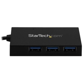 StarTech HB30A3A1CSFS huby i koncentratory USB 3.2 Gen 1 (3.1 Gen 1) Type-A 5000 Mbit/s Czarny StarTech.com