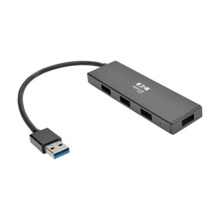 Tripp Lite U360-004-SLIM huby i koncentratory USB 3.2 Gen 1 (3.1 Gen 1) Type-A 5000 Mbit/s Czarny Tripp Lite