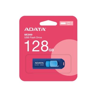 ADATA UC300 pamięć USB 128 GB USB Type-C 3.2 Gen 1 (3.1 Gen 1) Niebieski ADATA