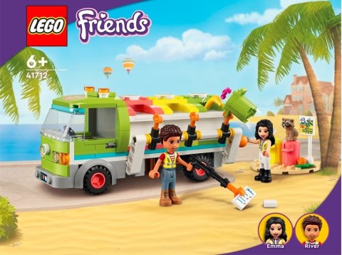 LEGO FRIENDS Klocki 41712 Ciężarówka recyklingowa