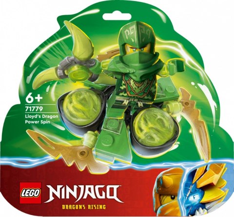 LEGO Klocki Ninjago 71779 Smocza moc Lloyda - obrót spinjitzu