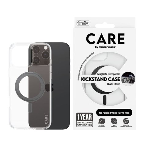 PanzerGlass CARE by PG BLK Kick/MagS iPhone16P 6.9 pokrowiec na telefon komórkowy Przezroczysty PanzerGlass