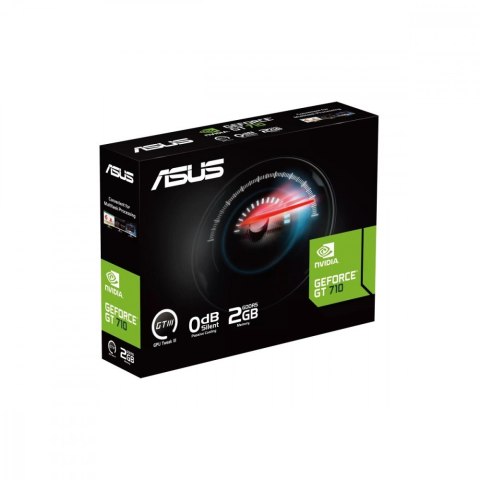 Asus Karta graficzna GeForce GT 710 2GB GDDR5 EVO 64 bit DVI-D/DSUB/HDMI