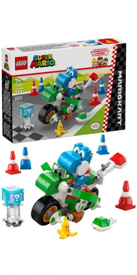 LEGO Klocki Super Mario 72031 Mario Kart - Yoshi Bike