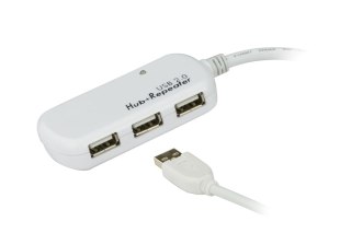 ATEN UE2120H huby i koncentratory USB 2.0 480 Mbit/s Biały ATEN