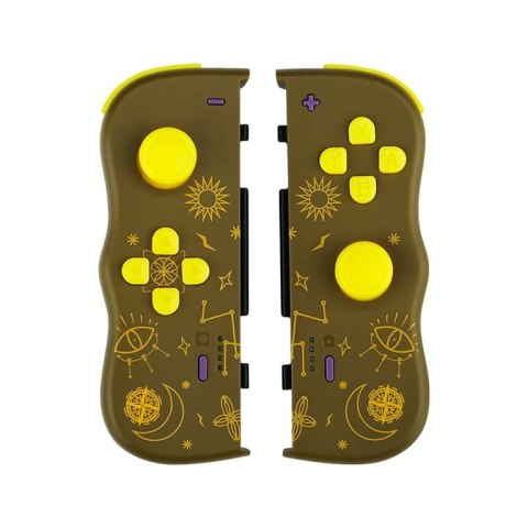 Lexip JVASWI00102 kontroler gier Brązowy, Żółty Bluetooth Gamepad Analogowa/Cyfrowa Nintendo Switch, Nintendo Switch OLED Lexip