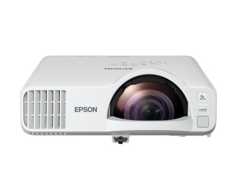 Epson V11HA76080 projektor danych Projektor o standardowym rzucie 4000 ANSI lumenów 3LCD WXGA (1200x800) Kompatybilność 3D Biały Epson