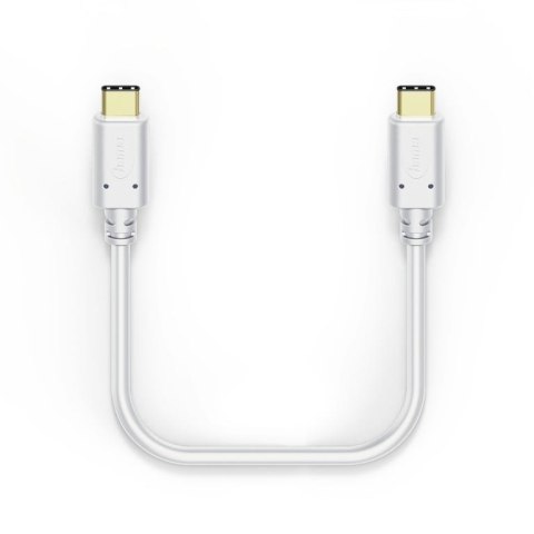 Hama 00183332 kabel USB 0,2 m USB 2.0 USB C Biały Hama