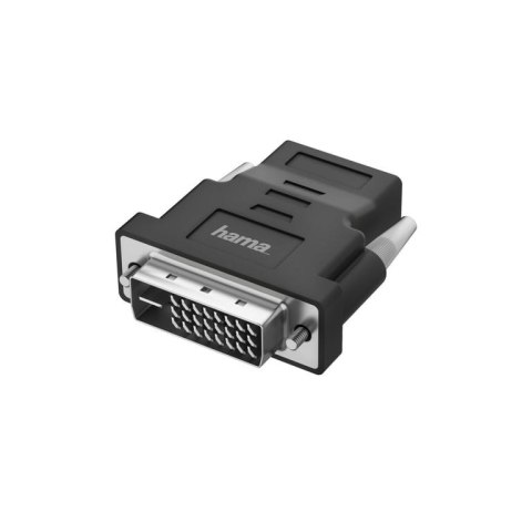 Hama 00200338 zmieniacz płci / kabli DVI-D HDMI Czarny Hama