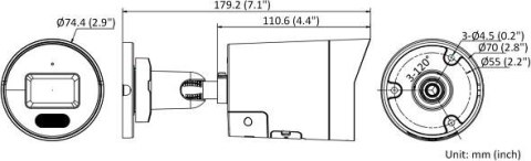 KAMERA IP HIKVISION DS-2CD2067G2H-LIU/SL(2.8mm)(eF) HIKVISION