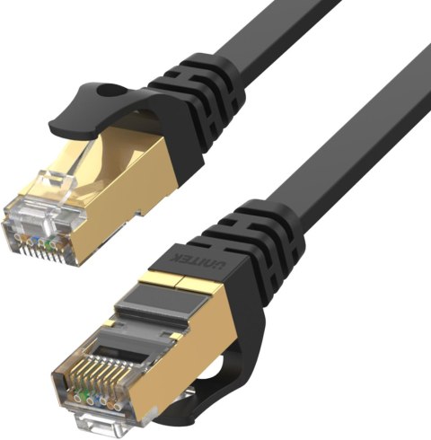 Kabel Ethernet Unitek patchcord cat.7 SSTP (8P8C), RJ-45 LAN, przewód sieciowy 15m, płaski UNITEK