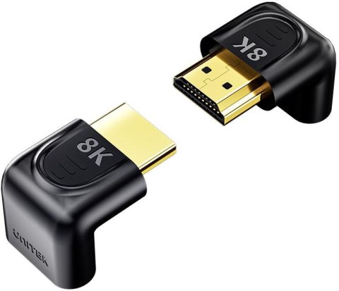Unitek Adapter kątowy 8K HDMI 90 i 270 stopni UNITEK