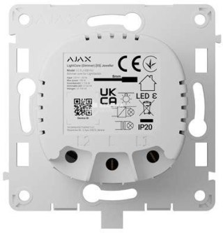 AJAX Włącznik światła LightCore Dimmer vertical (white) AJAX SYSTEMS