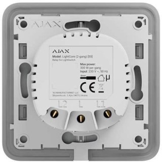 AJAX Włącznik światła LightCore gang way AJAX SYSTEMS