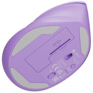 Mysz komputerowa Natec Crake 2 Pure Lavender 2400DPI bezprzewodowa NATEC