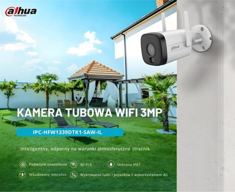Kamera IP Dahua IPC-HFW1339DTK1-SAW-IL-0280B DAHUA