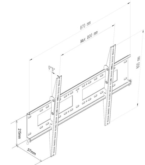 Uchwyt TV ścienny LED/LCD ART 37-100 ART