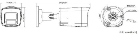 KAMERA IP HIKVISION DS-2CD1063G2-LIUF/SL 2.8mm PL HIKVISION
