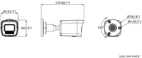 KAMERA IP HIKVISION DS-2CD1083G2-LIUF 2.8mm PL HIKVISION