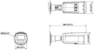 KAMERA IP HIKVISION DS-2CD2T43G2-2LI(4mm) PL HIKVISION