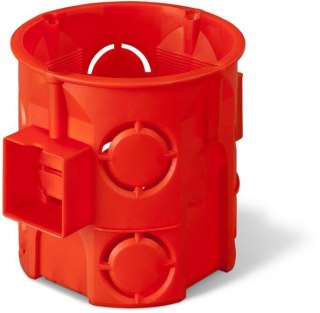 Puszka podtynkowa 60mm głęboka łączeniowa czerwona PK‑60 0285‑00 / 10 szt. ELEKTRO-PLAST NASIELSK