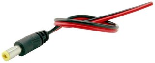 Wtyk zasilajacy na kabelku KW01DC-20 1szt. MITON