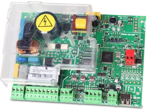 Zestaw Alfa SHORT FDS - FAAC 414 do 6m bram dwuskrzydłowych FAAC