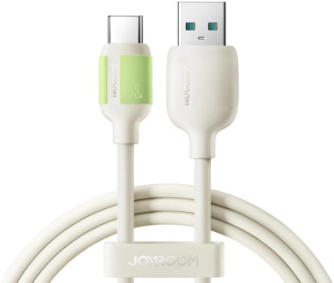 Kabel Joyroom S-A53 3A USB-A - USB-C z fluorescencyjną końcówką 2 m - beżowy JOYROOM