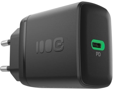 ŁADOWARKA SIECIOWA Greencell PowerSource Solo30 30W 1xUSB-C PD 3.0 QC 4.0+ czarna GREEN CELL