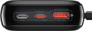 Powerbank Baseus Qpow Digital Display PPQD060201 20000mAh 20W PD QC USB-A USB-C + KABEL Lightning BASEUS