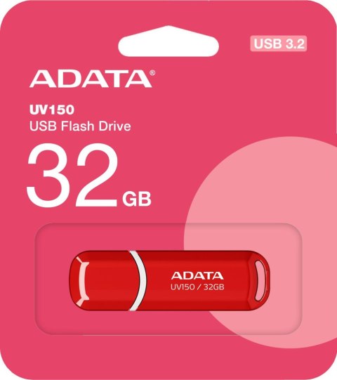 Adata Pendrive UV150 32GB USB3.2 Czerwony ADATA