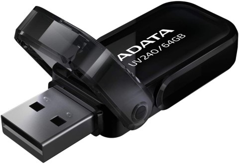 Adata Pendrive UV240 64GB USB 2.0 Czarny ADATA