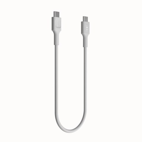 KABEL USB-C / USB-C Greencell PowerFlex 120cm PD 100W biały silikonowy GREEN CELL