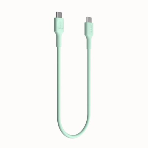 KABEL USB-C / USB-C Greencell PowerFlex 120cm PD 100W zielony silikonowy GREEN CELL