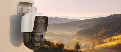 Kamera IP Hilook PTZ-D4-Pro dualna 8MP (4MP + 4MP) 4x zoom optyczny HILOOK